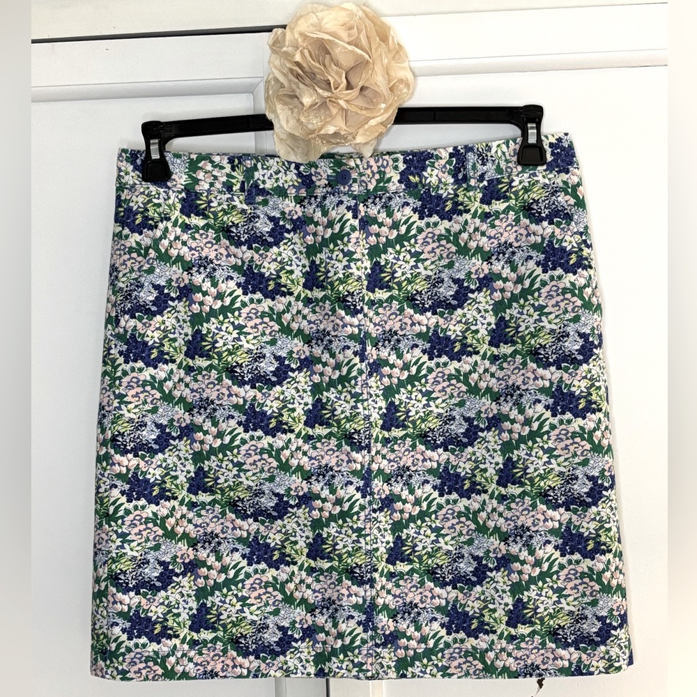 Talbots Floral Skirt 12